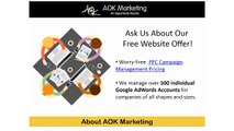 PPC Campaign Management Pricing - AOK Marketing