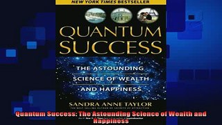 different   Quantum Success The Astounding Science of Wealth and Happiness