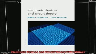 behold  Electronic Devices and Circuit Theory 11th Edition