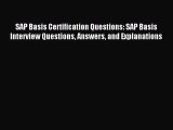 [PDF] SAP Basis Certification Questions: SAP Basis Interview Questions Answers and Explanations