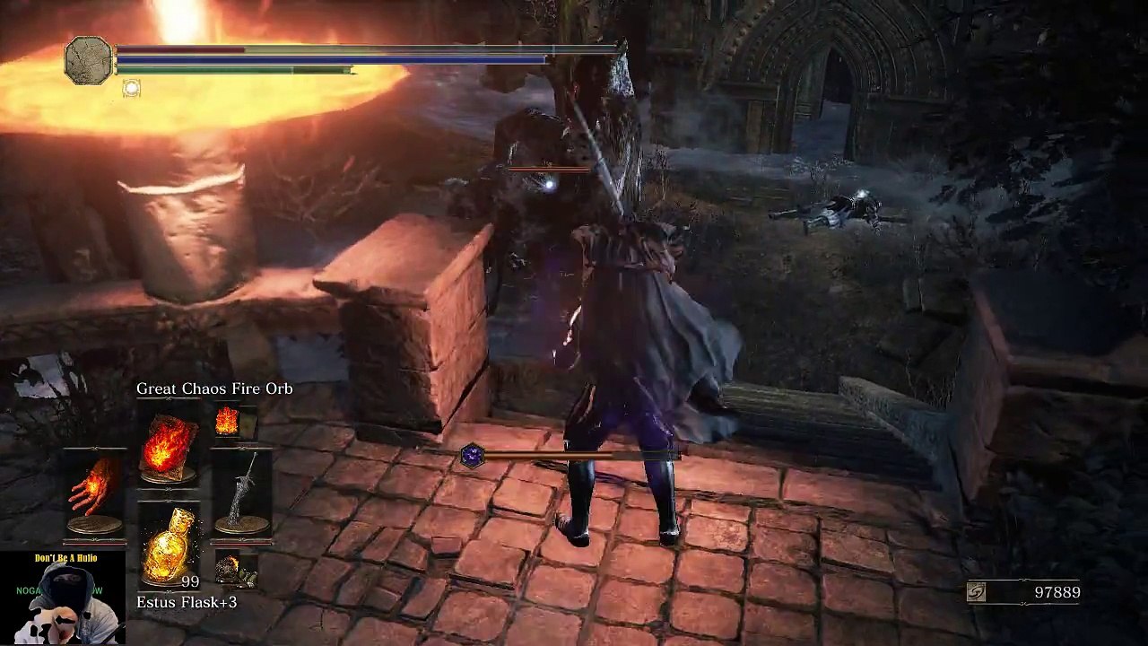 Dark Souls 3 Part 14b Oceiros the Consumed King as Sorcerer