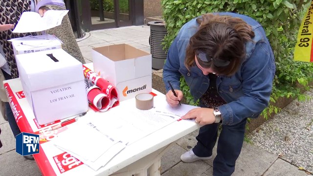 Loi travail: la votation citoyenne de la CGT touche à sa fin