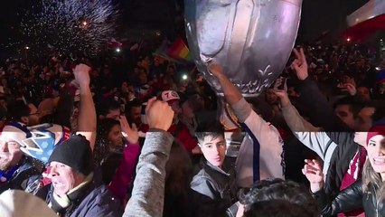 URGENTE: Chilenos celebran bicampeonato en Copa América