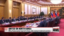 Xi, Putin urge N. Korea to halt nuclear and missile programs