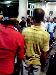 Auto valas beat a passenger like anything - Chaos Scene at Rohini Sec- 18 Metro Station, New Delhi.
