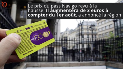 Pass Navigo : ce sera 3 euros de plus à partir du 1er août