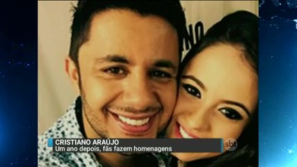Morte de Cristiano Araújo completa um ano e fãs prestam homenagem