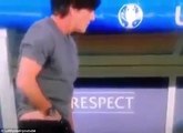 Naughty German Coach Joachim Löw Touch His Balls and Smell it Euro 2016 XD