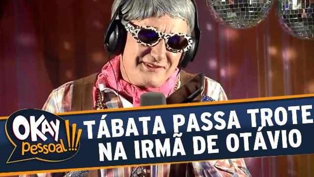 Tábata, a mais abusada, passa trote na irmã de Otávio Mesquita