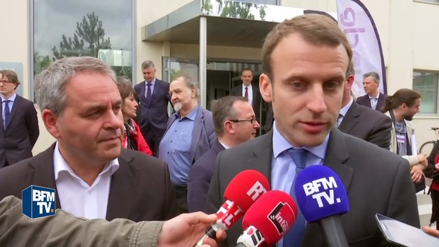 Quand Bertrand rappelle à Macron ses déclarations sur les migrants à Calais