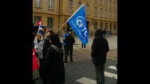Manifestation des Retraités CFTC - Metz le 10 Mars 2016