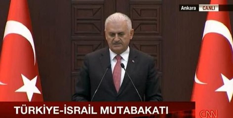 Binali Yıldırım'dan 'İsrail Mutabakatı' açıklaması