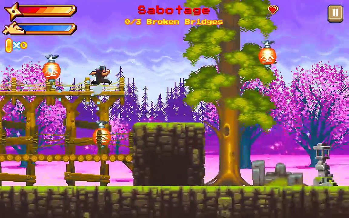 NinjAwesome - Android gameplay PlayRawNow
