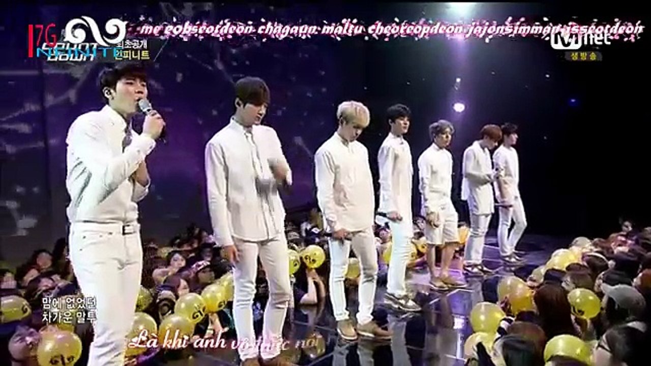 [ Vietsub + Kara ] Memories - INFINITE @ 140522 Comeback Stage M!Countdown {I7G Team}