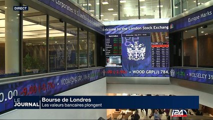 Bourse: à Londres, les valeurs bancaires plongent; à Tokyo, le Nikkei en hausse