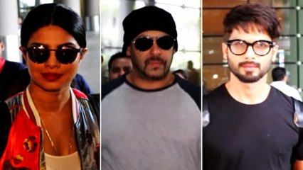 IIFA 2016 : Celebs Return : Mumbai Airport | Salman Khan, Priyanka Chopra, Shahid Kapoor