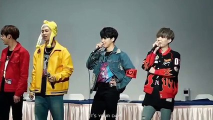[FANCAM] 160514 BTS Sinchon Fansign (샤샤샤) (Suga focus)