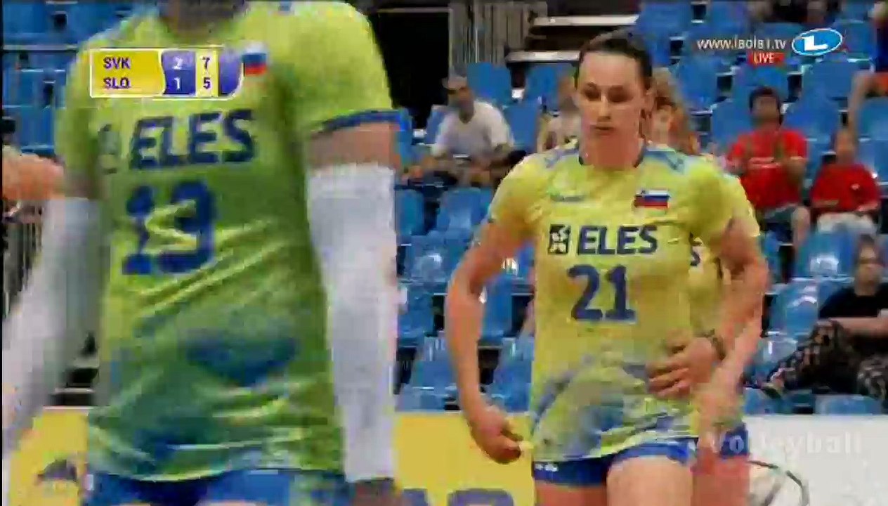 Volleyball European League Women 2016  ~ Slovakia (W) vs Slovenia (W