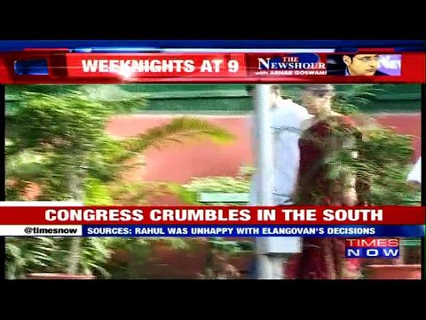 Tamil Nadu Congress Chief 'Elangovan' Resigns Over 'Differences with Rahul Gandhi'