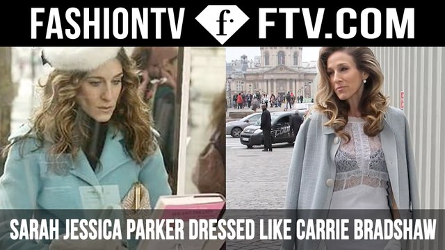 Sarah Jessica Parker Dressed Like Carrie Bradshaw | FTV.com