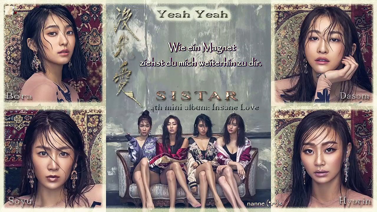 Sistar - Yeah Yeah k-pop [german Sub]