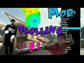 Call of Duty Black Ops 2 Mod Trolling #1 - "Rapid fire Snipers"