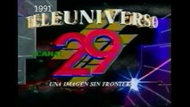 Evolucion del ID de Teleuniverso Canal 29 (1991-2014)
