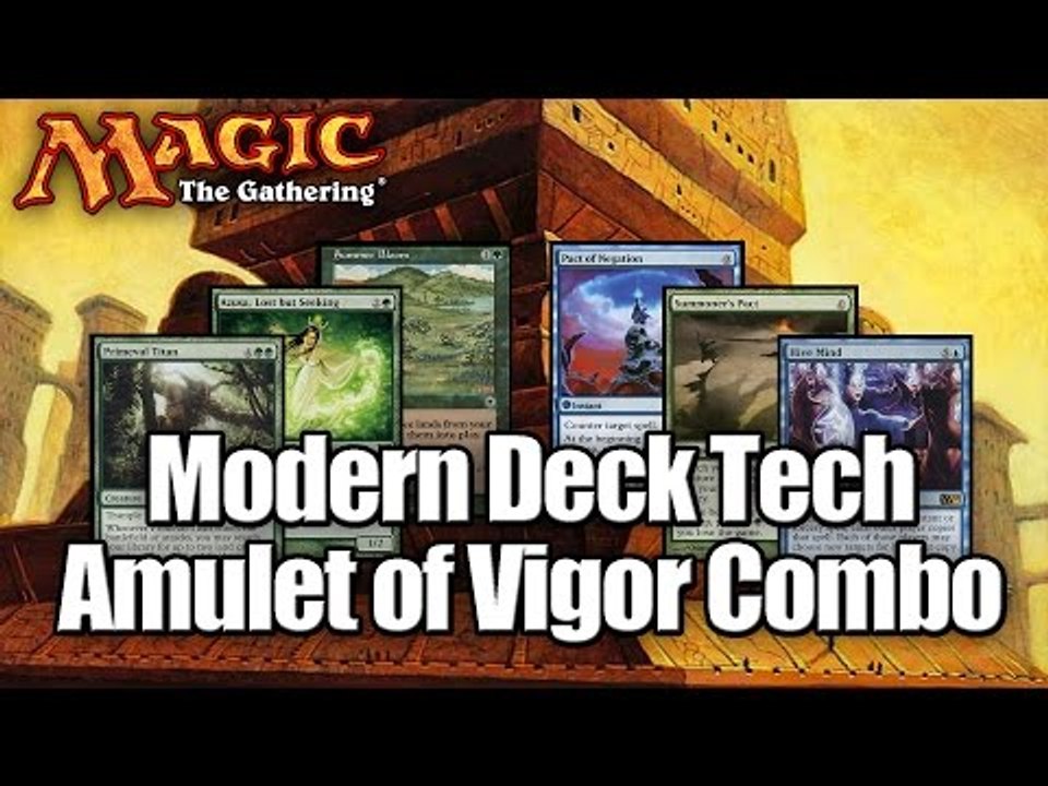 MTG - Modern Deck Tech: Amulet of Vigor Combo