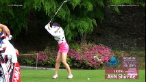 AHN Shin-Ae Iron with Practice Golf Swing 2013 (2)_KLPGA Tour