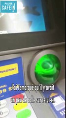 La technique pour savoir si un distributeur de billets est trafiqué