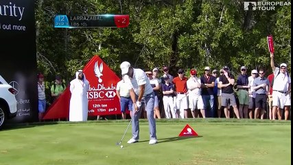 The best shots of Abu Dhabi HSBC Golf Championship 2016