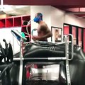 LeBron James Does Kobe Bryant   Runs on a Anti gravity treadmill   August 23, 2013   NBA