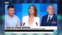 Thalys Train Heroes back in France