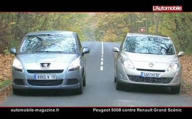 Peugeot 5008 contre Renault Grand Scénic