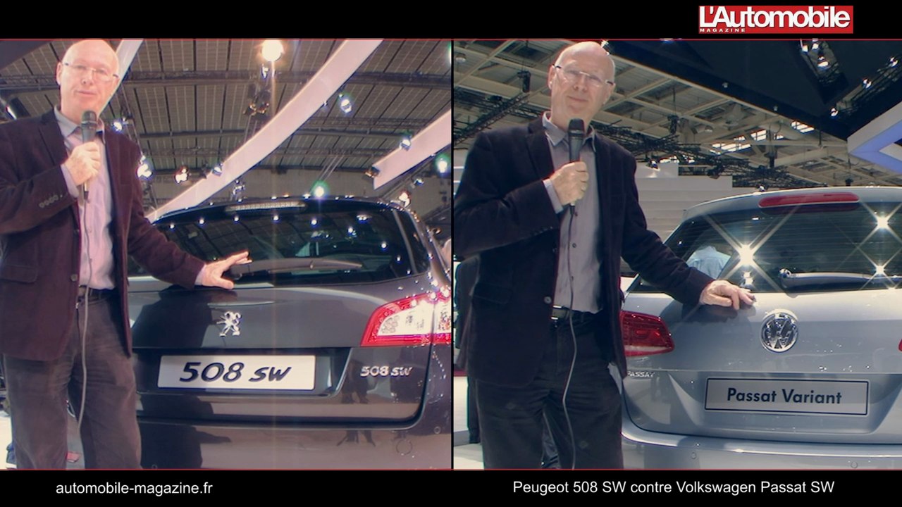 Comparatif Mondial Peugeot 508 SW contre VW Passat SW
