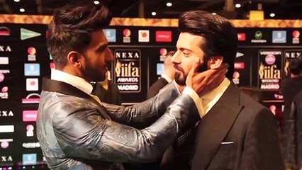 (Video) Ranveer Singh & Fawad Khan BROMANCE At IIFA Awards 2016