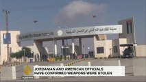 Weapons for Syrian rebels sold on Jordan's black market