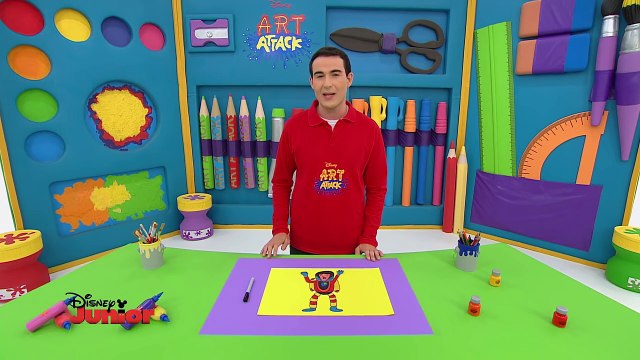 Art Attack - Technique des effets spéciaux - Disney Junior - VF