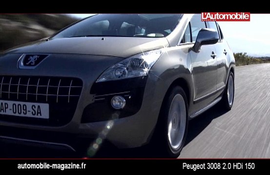 Essai Peugeot 3008 2.0 HDi 150