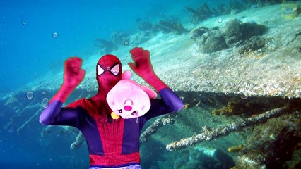 Frozen  Elsa Onun Dress Kaybediyor  Pembe Spidergirl & Spiderman Mermaid & Disney Prenses Rapunzel