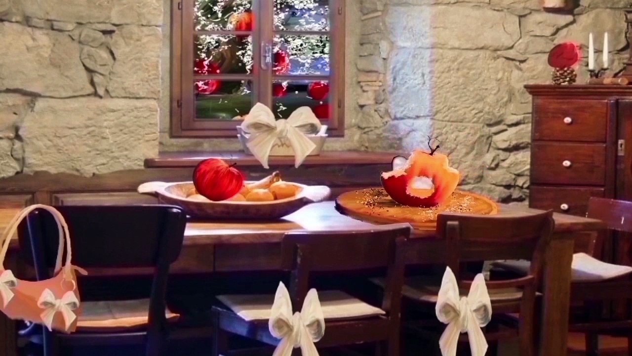 funny animated short film - white Mouse and little dog