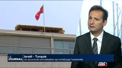 Israël - Turquie: l'accord de normalisation ne fait pas l'unanimité