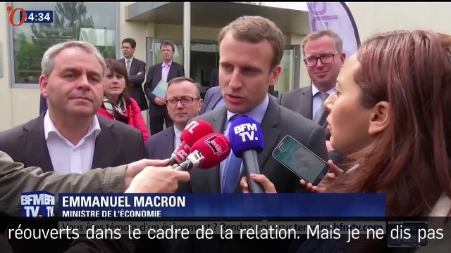 Xavier Bertrand règle ses comptes avec Emmanuel Macron en direct