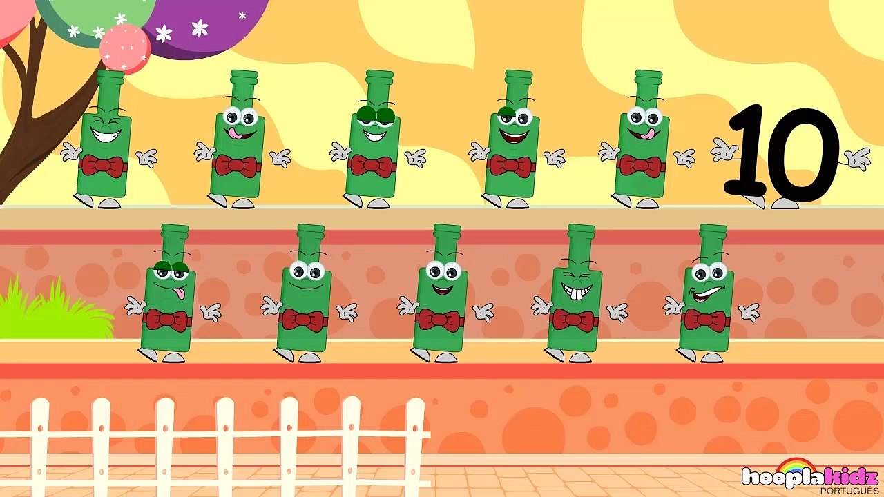 Ten Green Bottles - Dez Garrafas Verdes