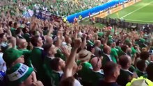 Will griggs on fire support Northern Ireland Fanzone 2016 05 07 cup football 2016