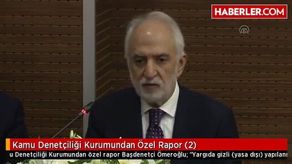 Kamu Denetçiliği Kurumundan Özel Rapor (2)