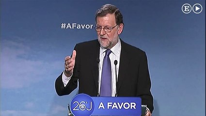 El mensaje de Rajoy un día después de las elecciones