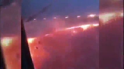 Incêndio atinge motor de avião da Singapore Airlines