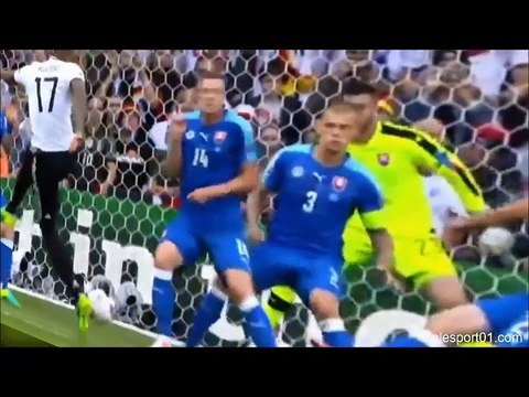 ألمانيا سلوفاكيا 3-صفر وتأهل إلى ربع النهائي