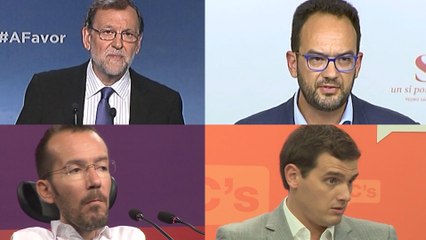 Los partidos mantienen sus posiciones ante los pactos